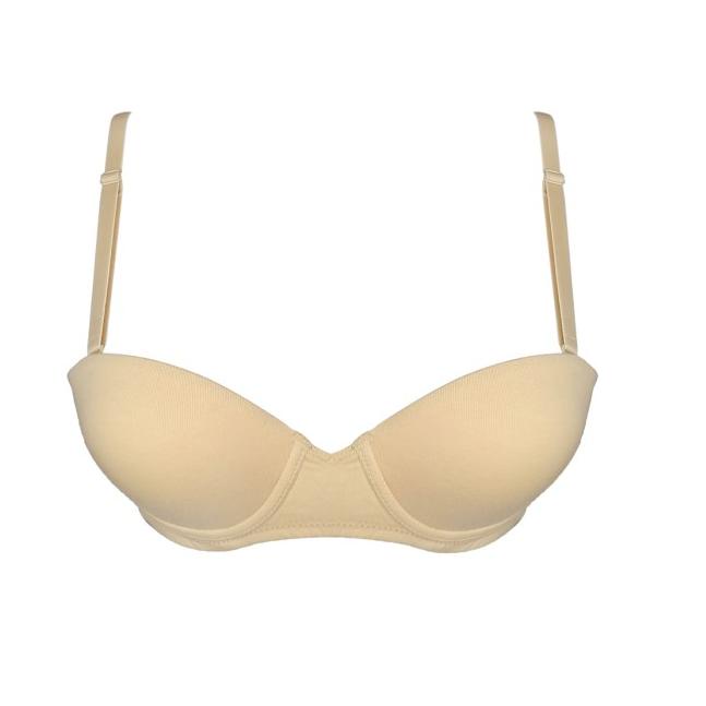 Bra Young Hearts Daily Basic 1/2 Cup Y23-20124B - Black, 34B
