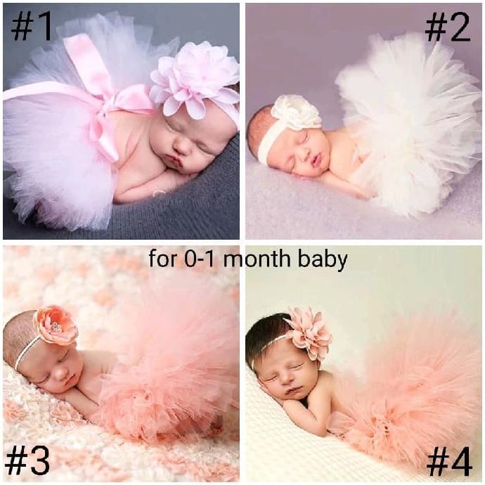 Baju Kostum Bayi Perempuan Lucu Kostum Tutu Bayi Set Dengan Headband