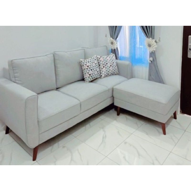 Sofa set retro Sofa minimalis Sofa L sudut