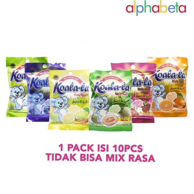

BAYAR DITEMPAT 1 PACK KOALA-LA SOFT COTTON CANDY ISI 10 PCS - PERMEN GULA KAPAS /PERMEN LUNAK/PERMEN VIRAL/PERMEN MILO/PERMEN YUPI/PERMEN JADUL/PERMEN KARET
