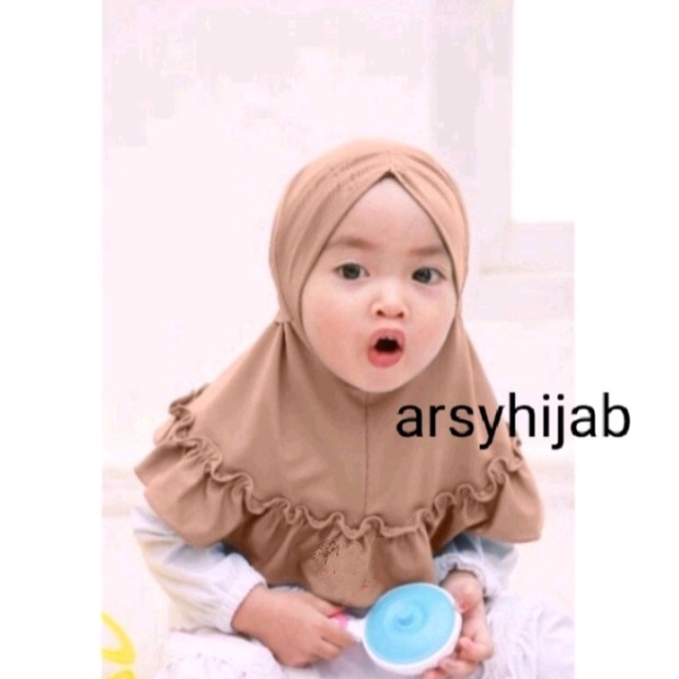 Hijab anak bayi AMIRA / kerudung anak perempuan / jilbab anak kekinian