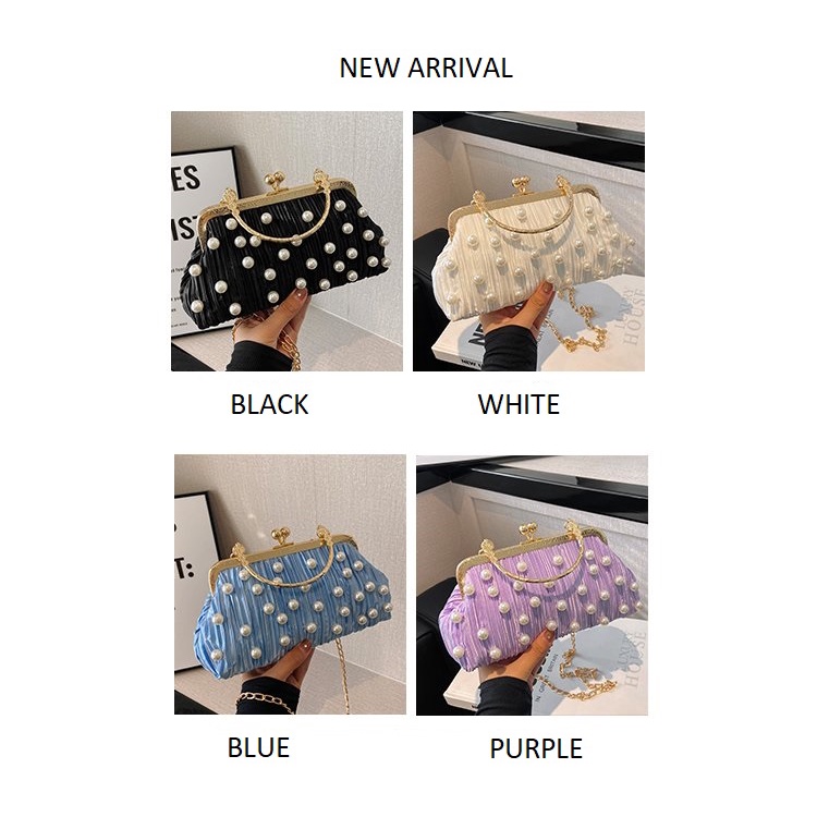 (2Pc Bisa 1Kg)GTBI998880169 New arrival  !!! Tas Pesta  Tas Party Wanita Import Premium Ready