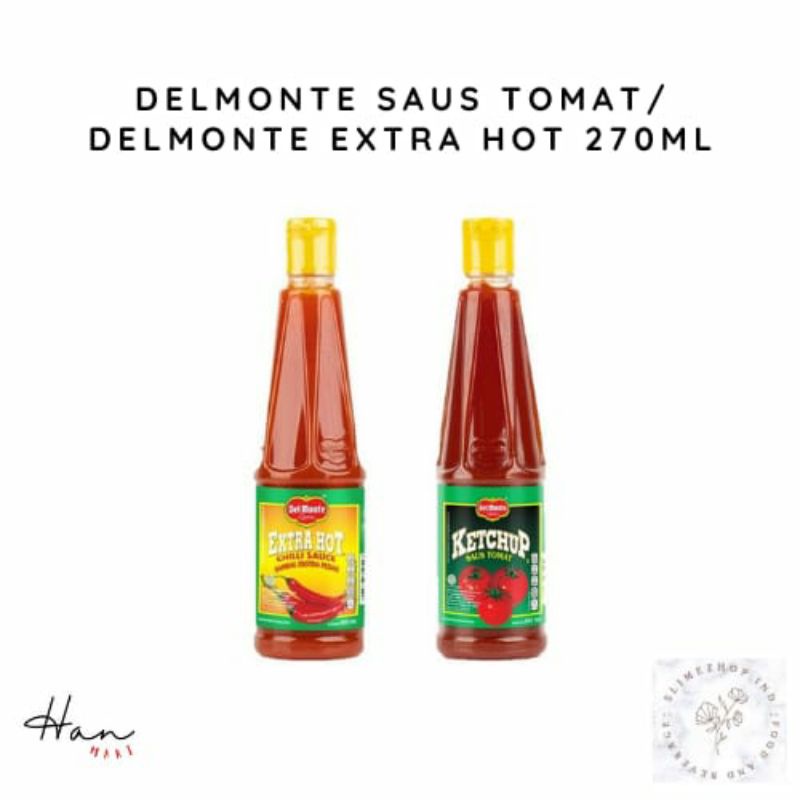 

DELMONTE SAUS TOMAT /EXTRA HOT270ml