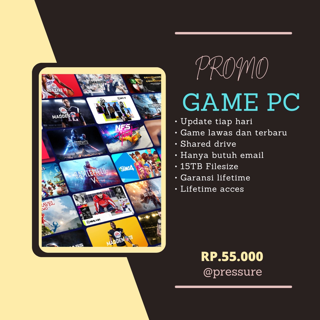 DATABASE GAME TERBARU & TERLENGKAPㅤ