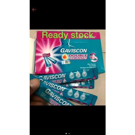 Gaviscon double action saset malaysia