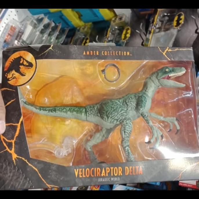 Mainan Anak Dinosaurus Velociraptor Delta Jurasic World stock ada