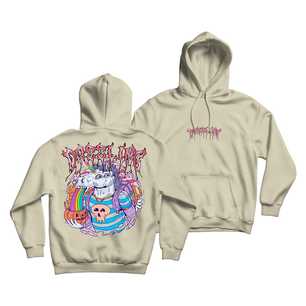 Sweaterpolos Hoodie Jumper DAZZLING ( Sablon ) Unisex Pria &amp; Wanita