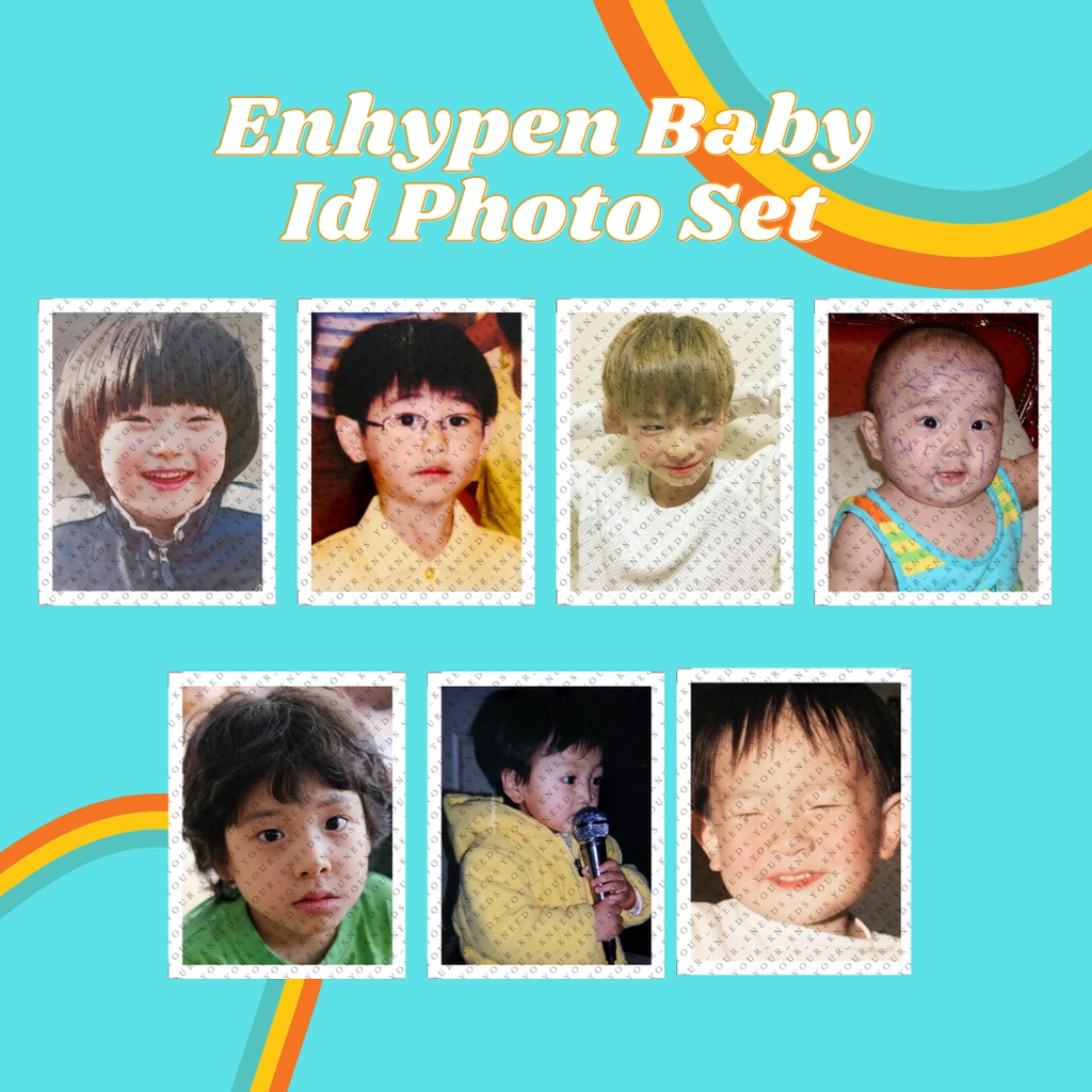 ENHYPEN BABY ID PHOTO SET