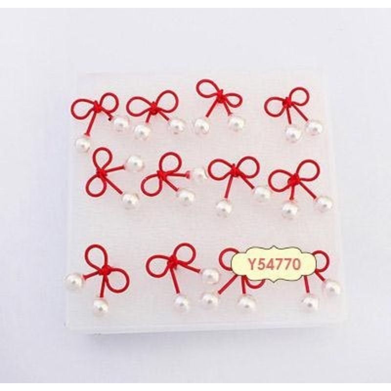 FerenHongXia Anting Tusuk Berbagai Motif Cantik Untuk Wanita