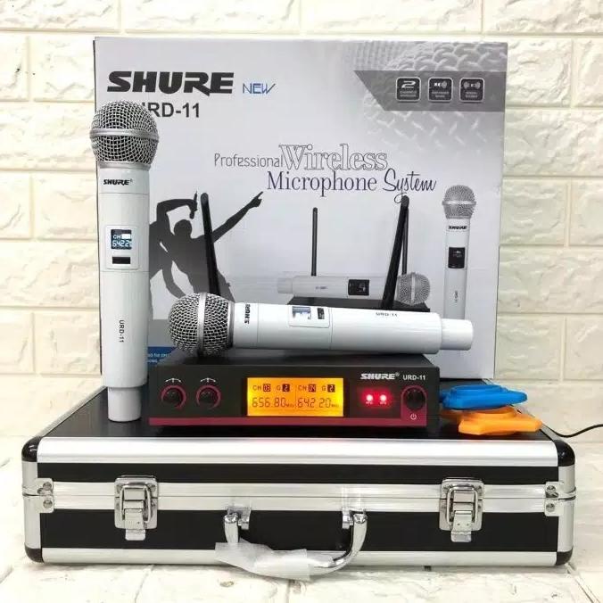 mic wireless shure URD11 UHF GARANSI 2 TAHUN