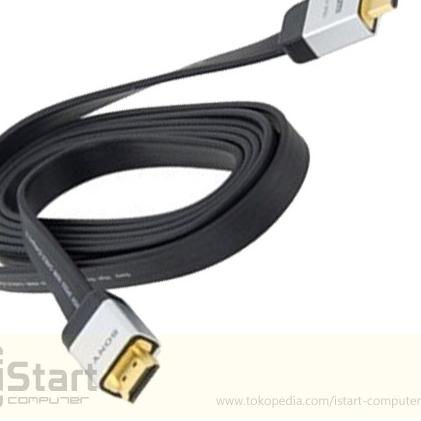 Sony HDMI Cable 2M (Kabel HDMI to HDMI 2 Meter High Speed)
