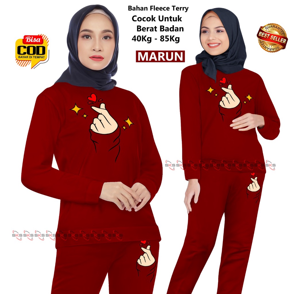 Setelan Olahraga Wanita, BISA COD &amp; Gratis Ongkir TOP MODEL 000100 Setelan Training Senam, Setelan Training Saranghaeyo, Trening Wanita Joging Training Suit Sportswear Suit paling laris Kostum Senam Joging Baju Olahraga Sepeda Paling Trend Terkini