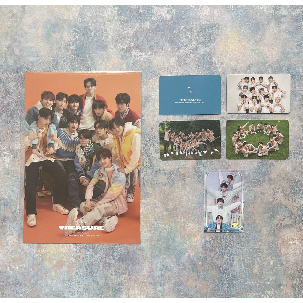 [READY] TREASURE OT12 PHOTOCARD WEVERSE BLOOMING POB