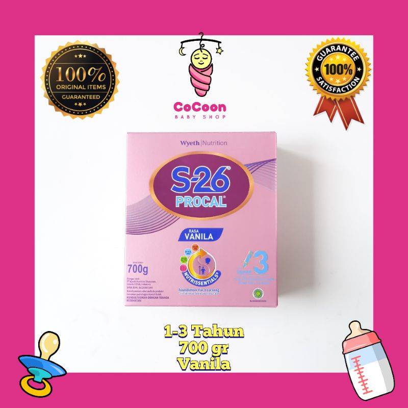 

Susu Formula Anak S26 Procal Pouch Reguler 700 gr 700g 1-3 Tahun