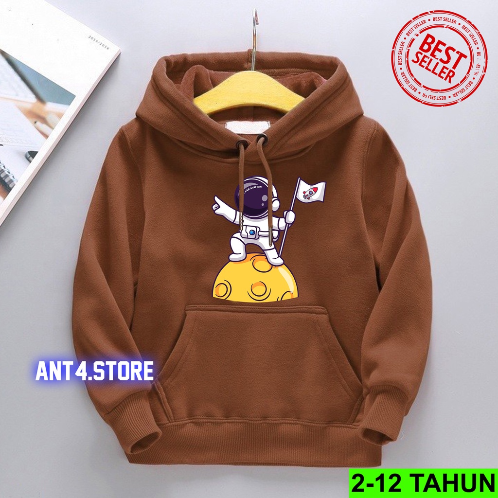 Hoodie Anak Astronot Jaket Anak Usia 2 - 12 Tahun Sweater Distro