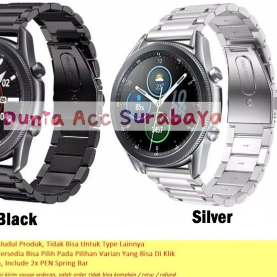 Stainless Steel Strap Quick Release 18mm / 20mm / 22mm / 24mm - 18mm, black