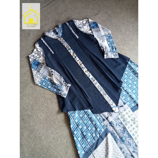 set gamis rompi / gamis kondangan