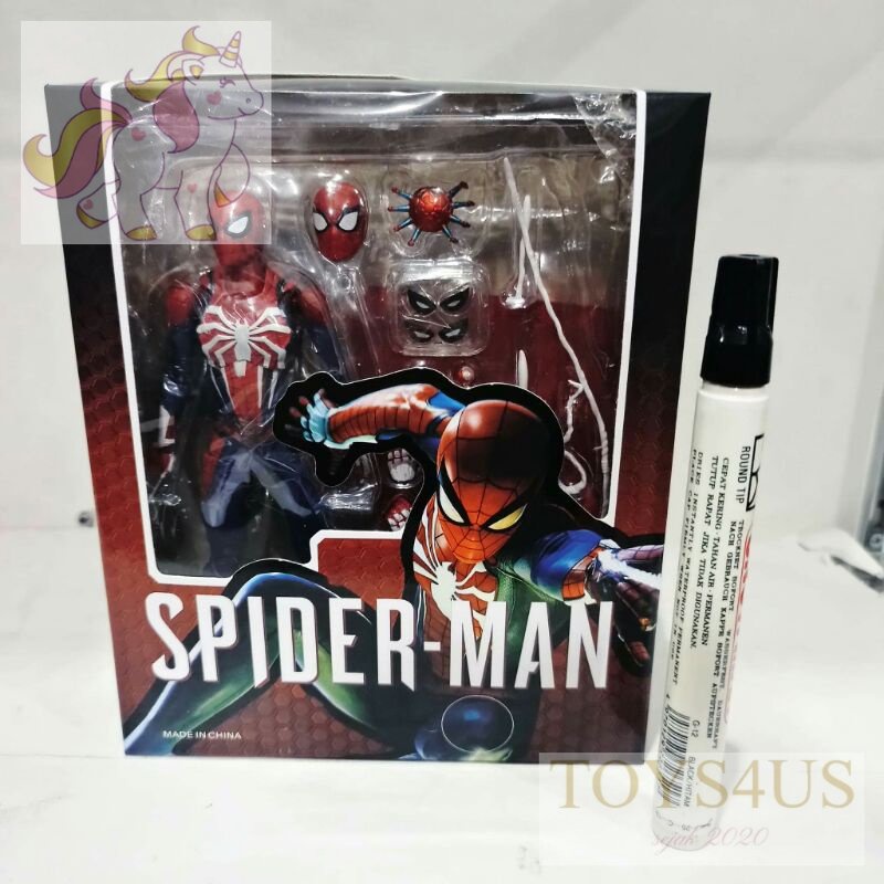 Toys4Us - action figureShf spiderman ps4tinggi sekitar 6 inchFull artikulasi
Detail bagus
Bandai Rec