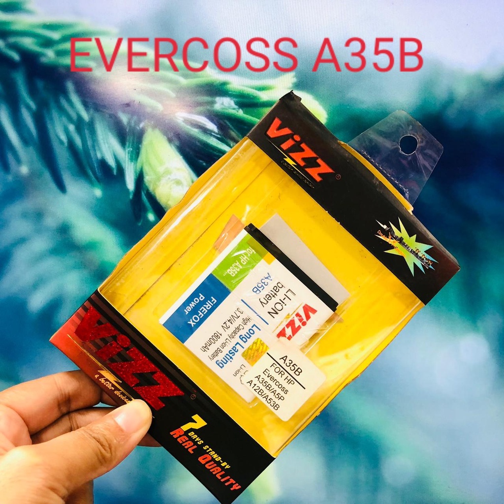 GROSIR BATERAI VIZZ DOBEL POWER EVERCOSS A75/ EVERCOSS A66A/ EVERCOSS A26C/ EVERCOSS A7T/ EVERCOSS A7K/ EVERCOSS A7S/ EVERCOSS A7A/ EVERCOSS A12/ EVERCOSS A33A/ EVERCOSS A28A/ EVERCOSS A54-A74A/ EVERCOSS BL 4LC