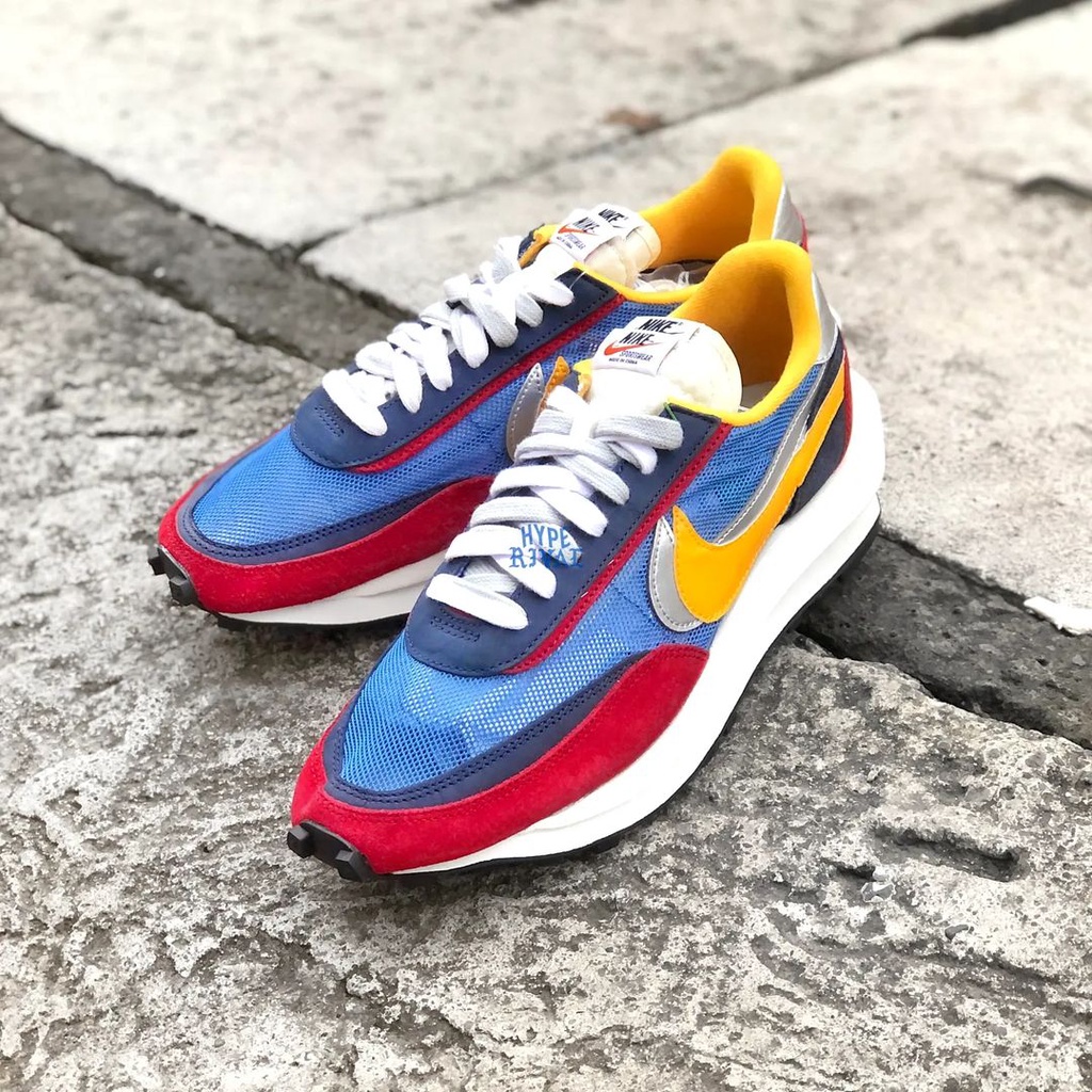 Nike x Sacai LD Waffle Varsity Blue Red