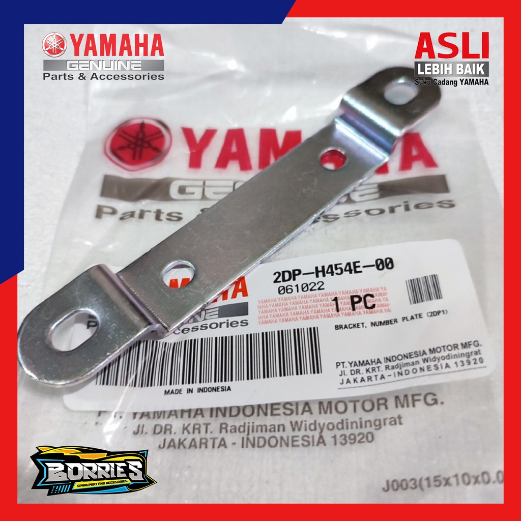 BRACKET DUDUKAN PLAT NOMER NOPOL NMAX ORI YGP 2DP-H454E-00