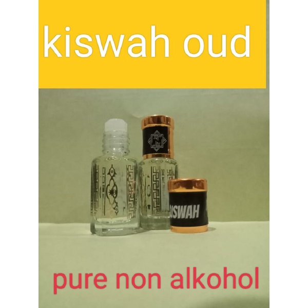 HABIBstore ⭐⭐⭐⭐⭐ parfum solat kiswah colek pure oud qiswah non alkohol