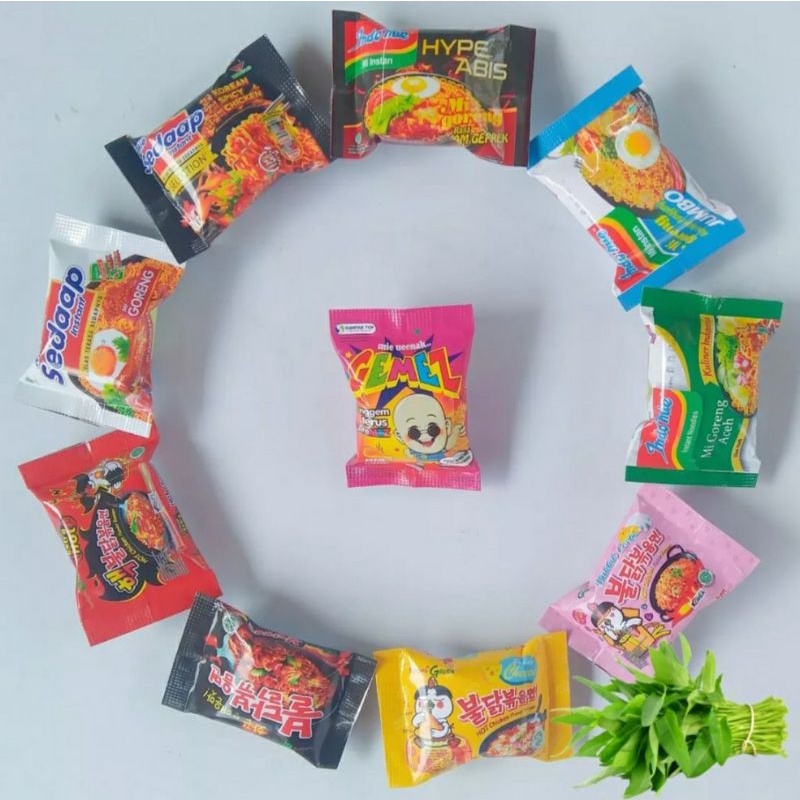 (ISI 50) PAKET USAHA MAGNET TEMPELAN KULKAS SNACK TERMURAH GROSIR / SOUVENIR / FAREME ID / MAGNET KULKAS SNACK MINIATUR GANCI GANTUNGAN KUNCI SNACK | Mainan anak