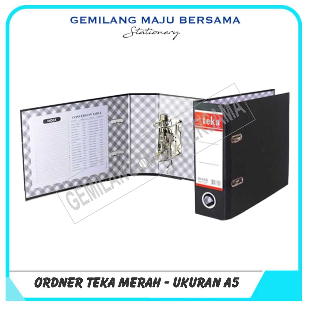 

Map File Ordner Odner Teka Merah 102 Kwitansi A5 7cm (Harga Per Buah)