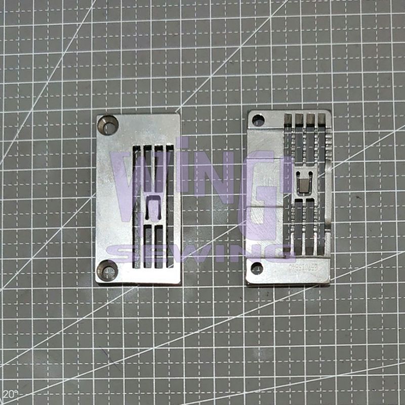 257015 PEGASUS W500 4x4 4.0MM 2 Jarum Plat Mesin Jahit Overdeck Kam