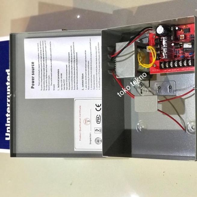 Backup Box Power Supply Access Control 3A 12V