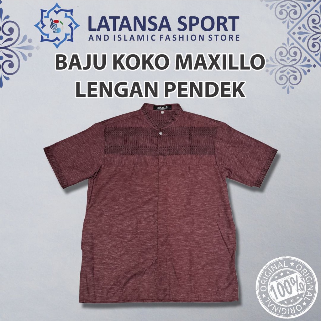 BAJU KOKO MAXILLO LENGAN PENDEK