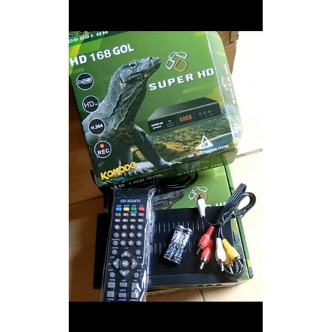 SET TOP BOX TV HD 168 GOL SUPER HD ALAT PENERIMA SIARAN TELEVISI DIGITAL