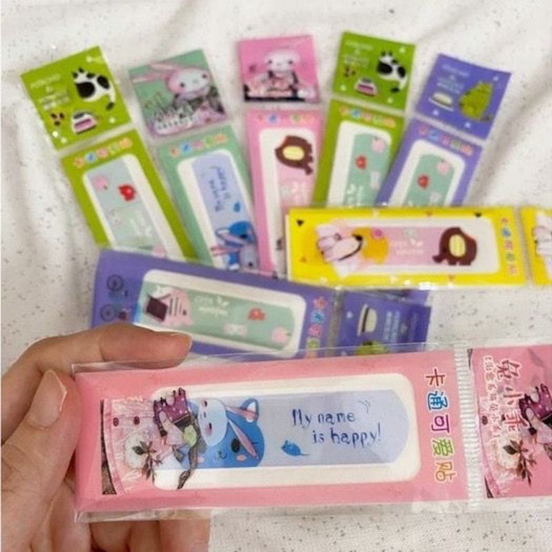 Plester Korea Karakter isi 5pcs Plester Luka Anak