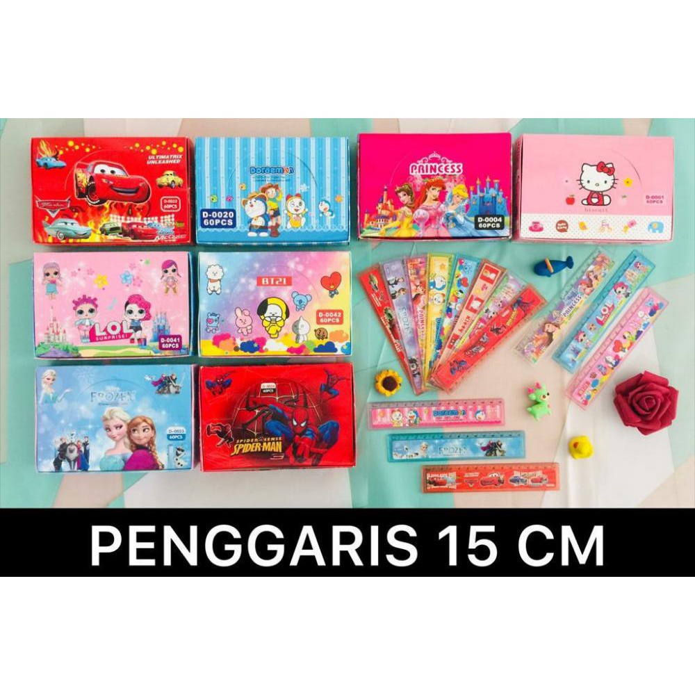 

AS888 - PENGGARIS MIKA 15CM KARAKTER KARTUN
