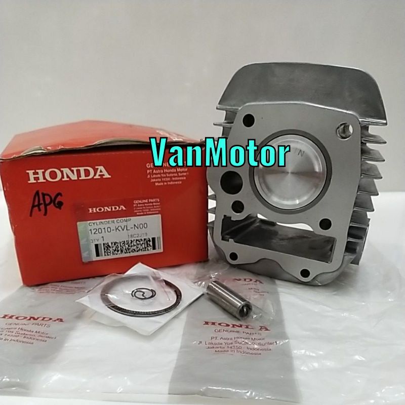 BLOK SEHER SILINDER KARISMA KHARISMA SUPRA X 125 SUPRA X125 HONDA KVL SET PISTON RING SIAPPASANG