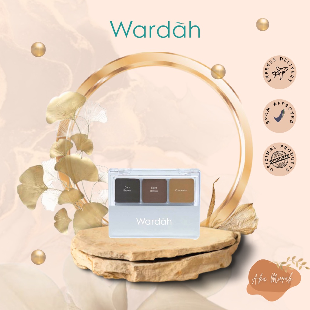 ✨ AKU MURAH ✨ Wardah EyeXpert Eyebrow Kit Powder 3 g