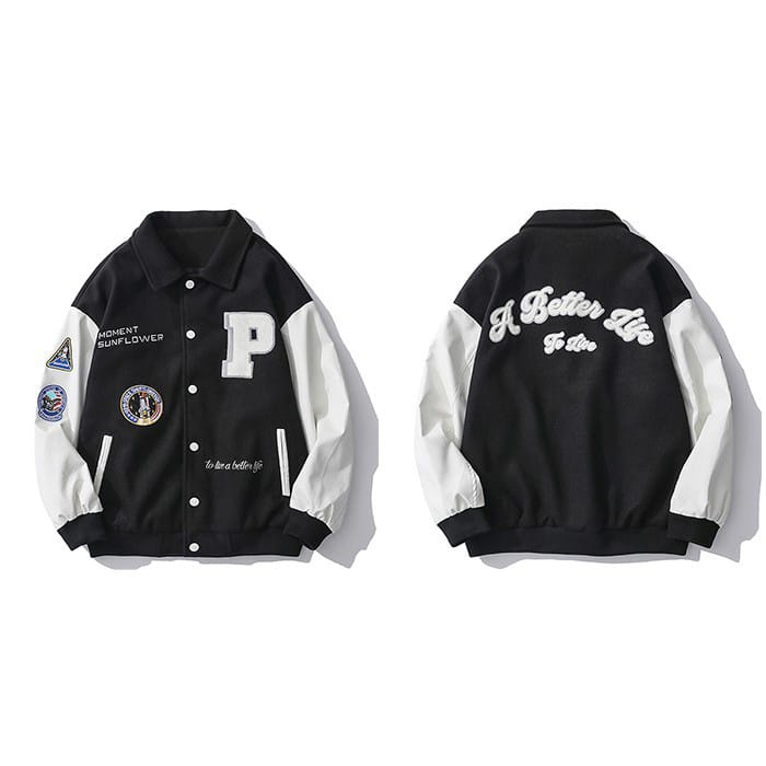 [Bayar Di tempat] Jaket Varsity /Jacket Baseball Original Kamikaze Hustle Pria Wanita