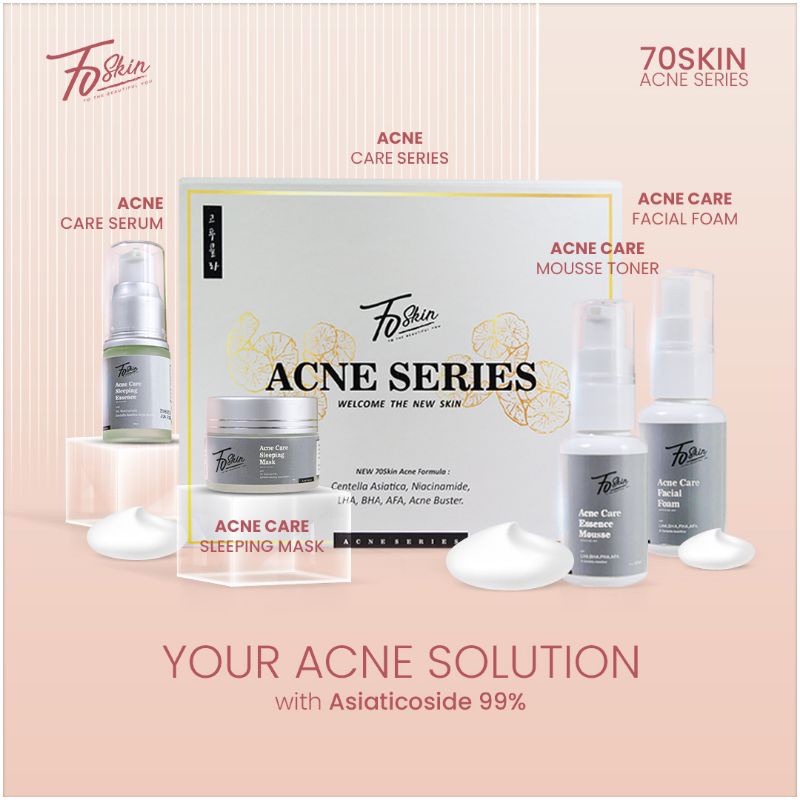 70 Acne Series (Skincare Terbaik)Aman Dan BPOM