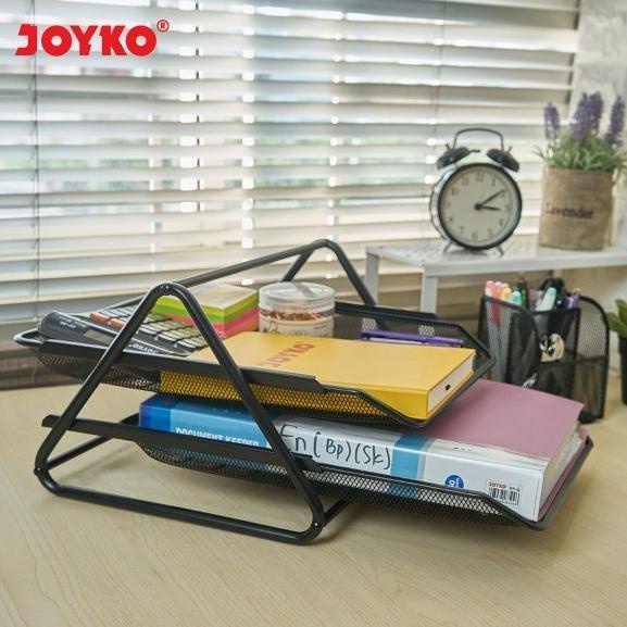 

Joyko Document Tray 2 Tier / Rak Dokumen 2 Tingkat Joyko BESI DT-40