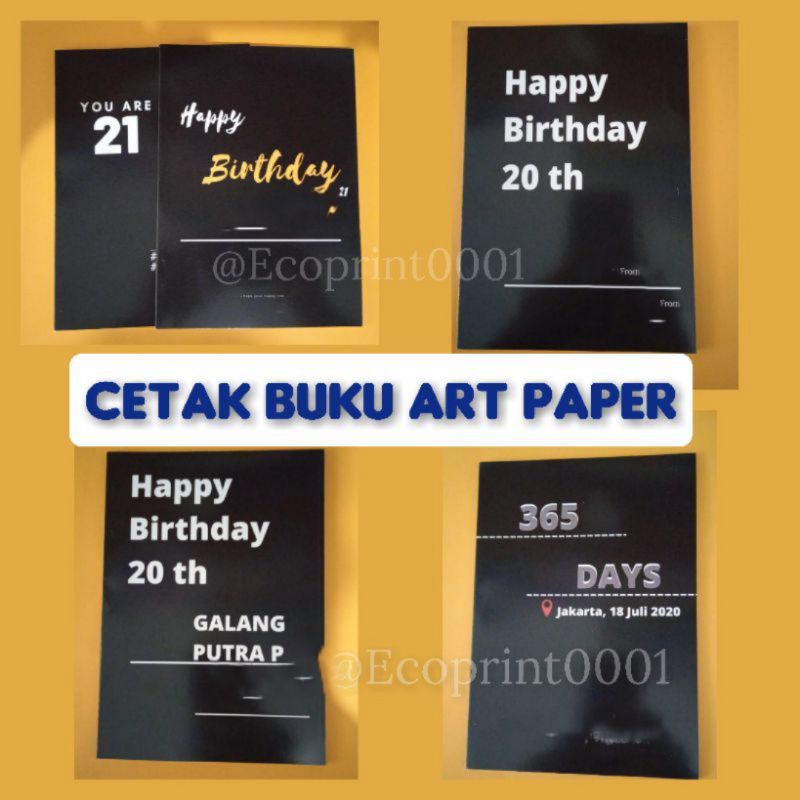 

Cetak / Print Artpaper