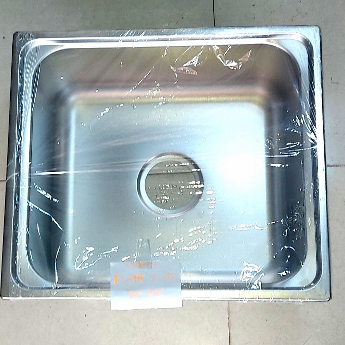 Filter Sink 1 Lubang Stainless Steel 304 / Bak Cuci Piring 1 Lubang Oki