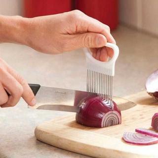 IKILOSHOP Garpu potong bawang kentang tomat daging onion slicer cutter pisau