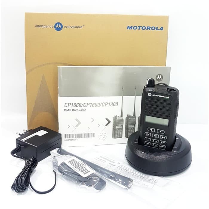 Ht Handy Talky Radio Ht Motorola Cp 1660 Cp1660 Frekuensi Vhf Atau Uhf