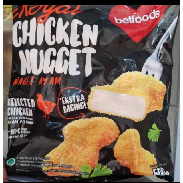 

Belfood Royal Chicken Nugget 500gr, Sameday Instan Delivery Jogja