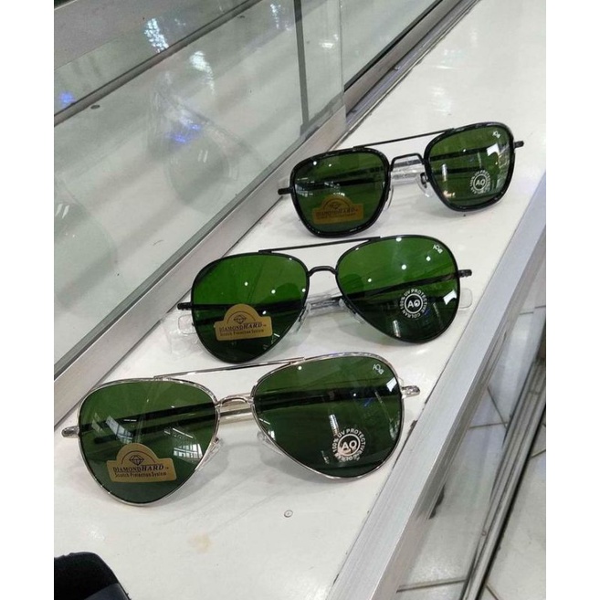 kacamata AO lensa diamond hard