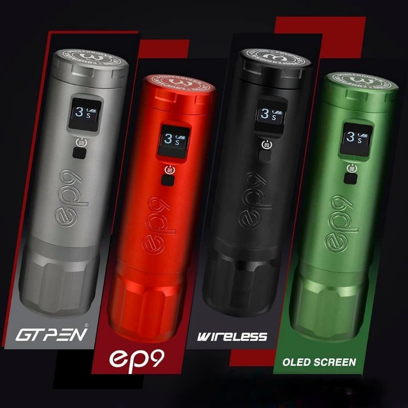 AVA EP9 Pen Wireless Tattoo Original - Mesin Tato Pen Premium