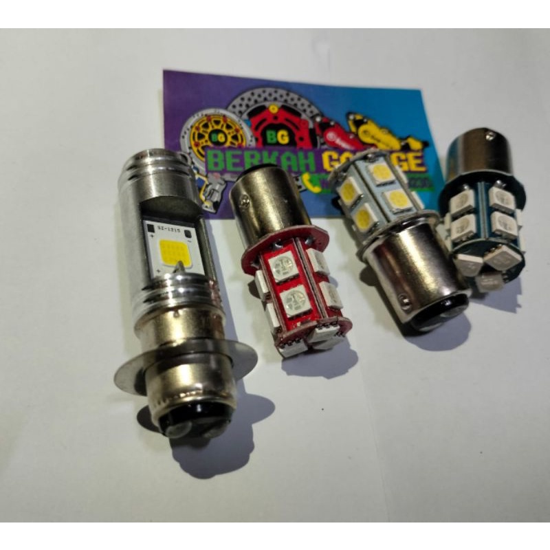 Paket Hemat Lampu Depan 2 Sisi Plus Lampu Stop Universal Kualitas Terbaik