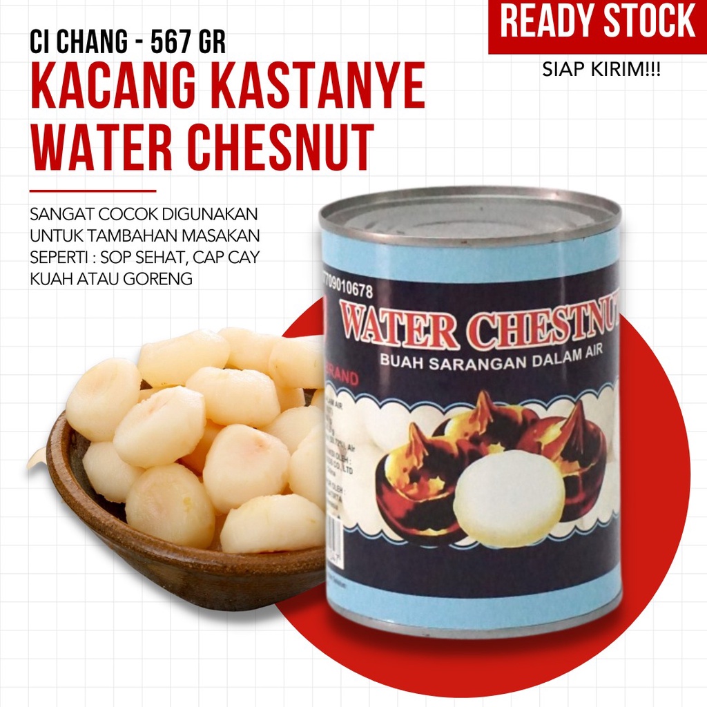 Water Chesnut Red Boat Brand - 567gram