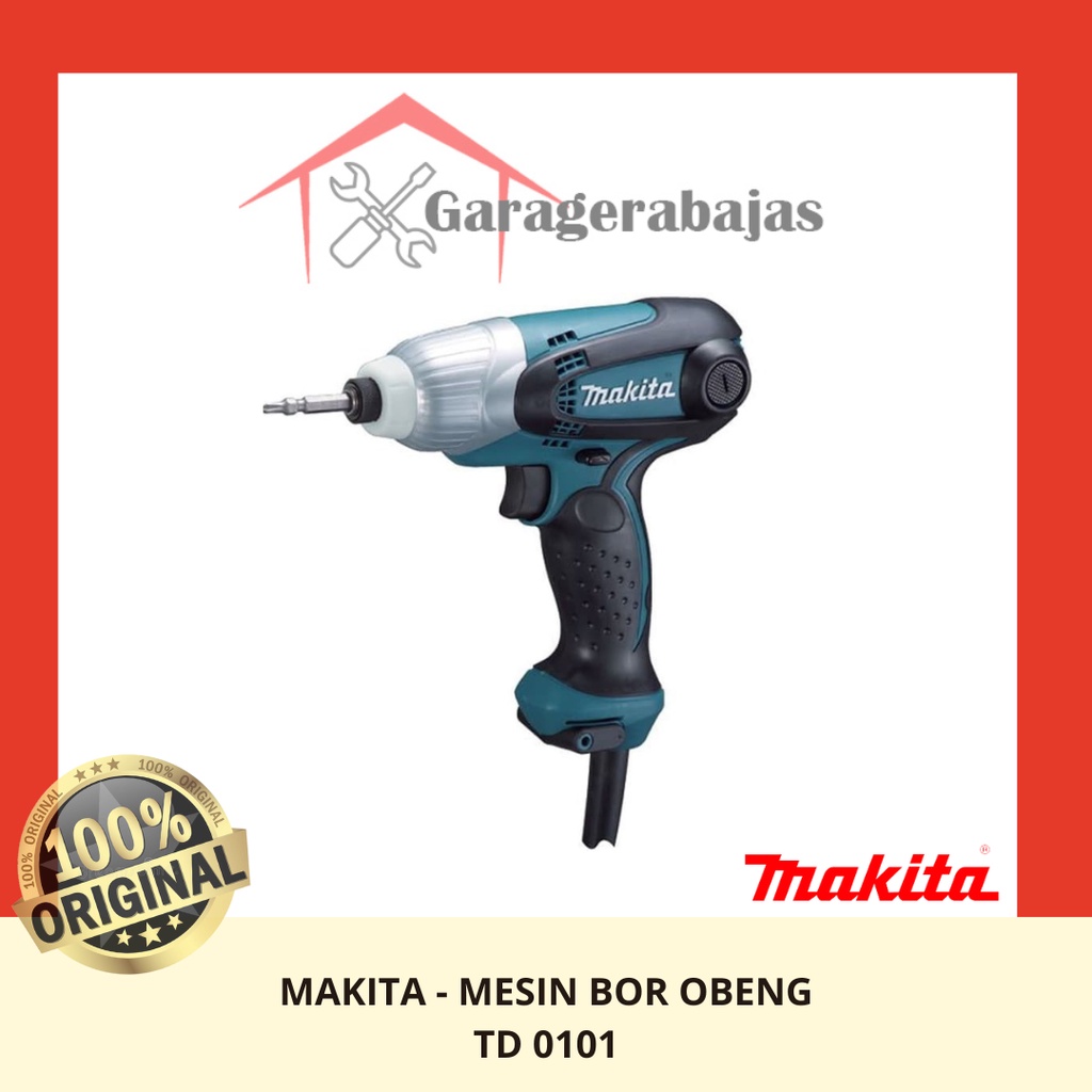 Makita Td0101  Td 0101 Mesin Bor Obeng Listrik