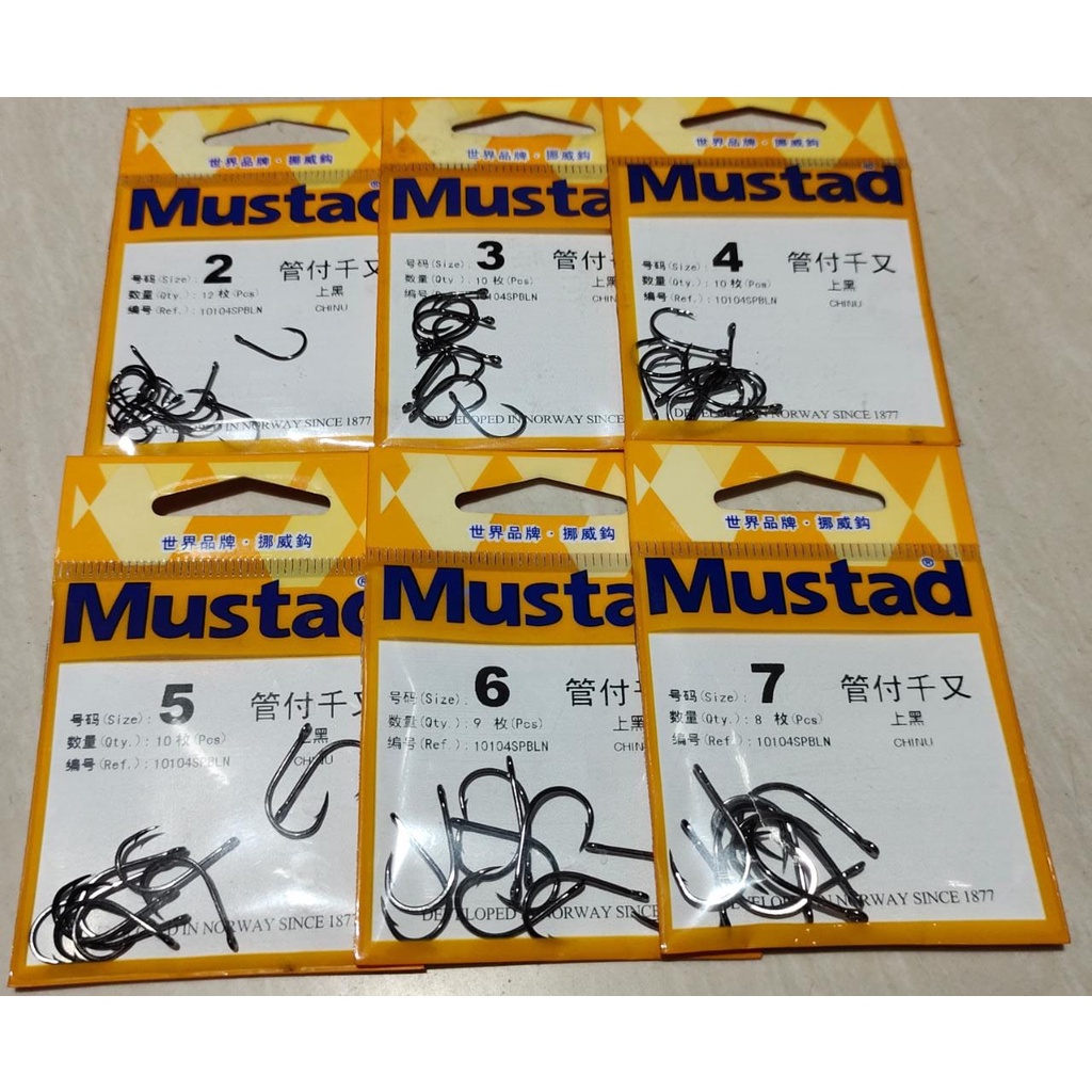 KAIL PANCING MUSTAD CHINU 10104SP-BLN